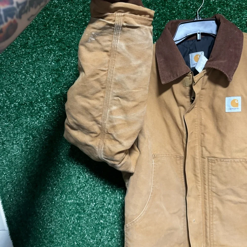 Carhartt Men's Brown Field Jacket - Picture 7 of 9